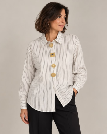 CAMISA RISCAS APLIQUES
